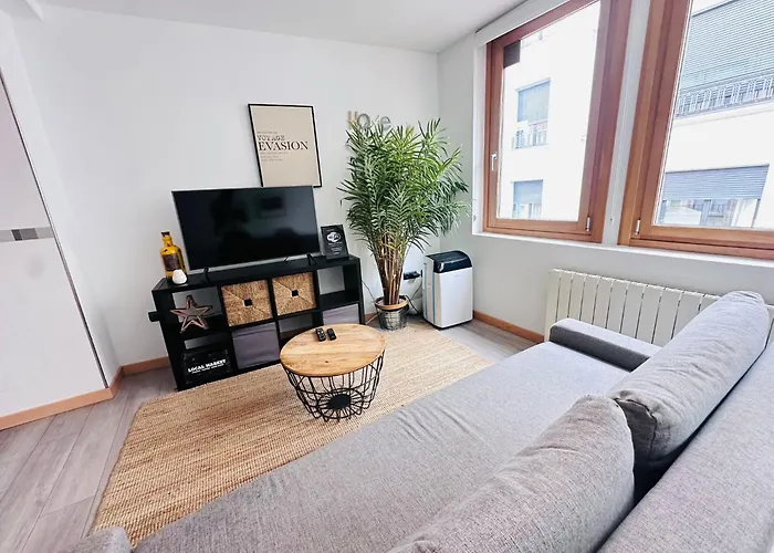 아파트 Atuaire En La Plaza Mayor Iii Centro De Parking Incluido